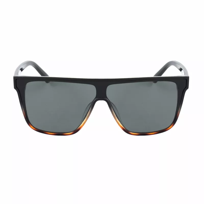 BOBROFF herenzonnebril BFG0032-G11P, rechthoekig, gepolariseerd - zwart/grijs