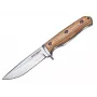 Boker Magnum Zebra Drop zakmes 02SC337, 440A roestvrijstalen drop-point lemmet, zebranohouten handvat, liner lock, EDC-zakmes