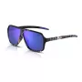 Bolle BS030008 unisex zonnebril - mat zwart montuur, grijze glazen - 60/10/140 mm