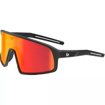Bolle Striver zonnebril categorie 3 mat zwart/sunrise