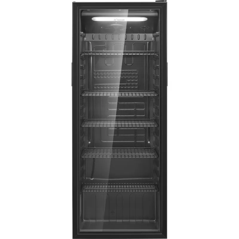 Bomann KSG 7292 koelkast met glazen deur 143 cm wit