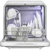 Bomann TSG 5702 tafelvaatwasser wit met 5L watertank, 2 couverts, 6 programma's, energieklasse F