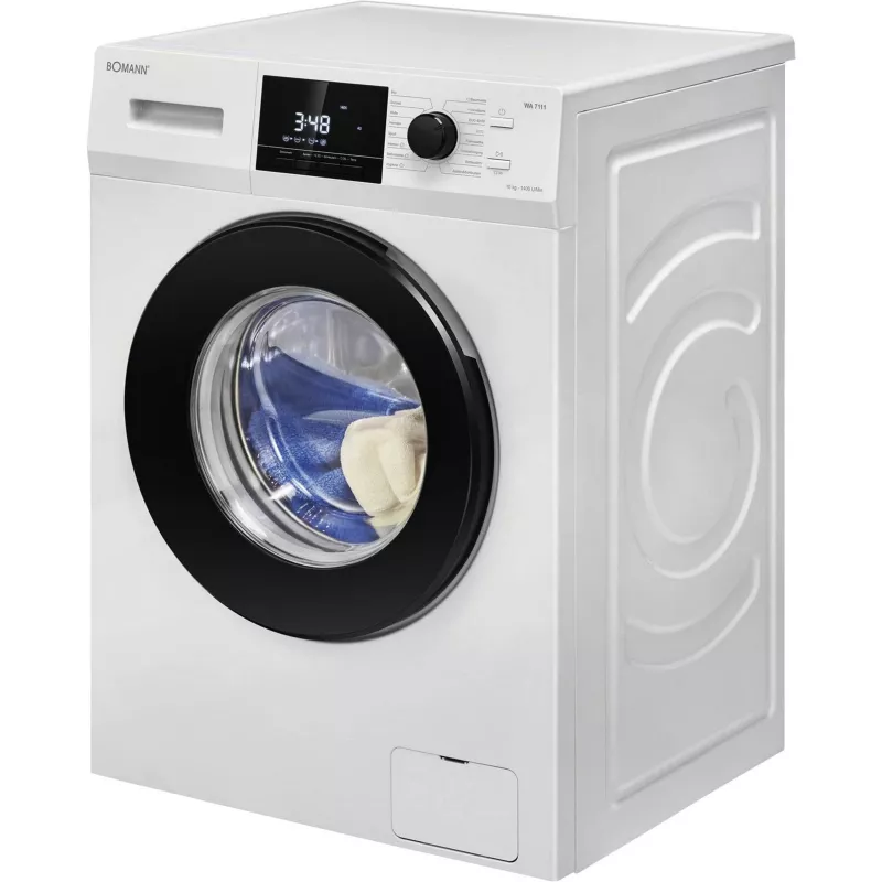 BOMANN WA 7111 voorlader wasmachine, 7 kg, 1400 t/min, wit