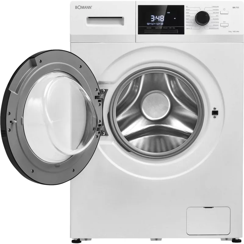 BOMANN WA 7111 voorlader wasmachine, 7 kg, 1400 t/min, wit