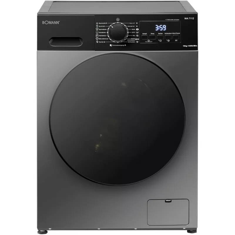 BOMANN WA 7112 Titan wafelijzer, Titan/Zwart