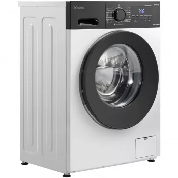 BOMANN WA 7188 wafelijzer, wit/zwart