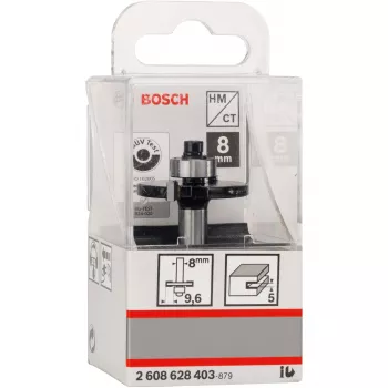 Bosch Accessories 2608628403 carbide groeffrees, 32 mm snijdiameter, 8 mm schacht, 51 mm lengte