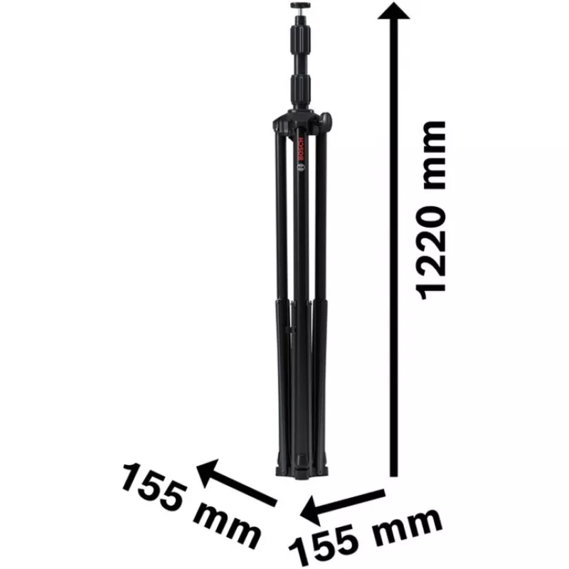 Bosch bouwplaatslampstatief GLT 300-40 Professional (zwart, 5/8 inch schroefdraad M10) 06188000MT