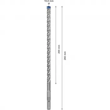Bosch EXPERT SDS plus-7X hamerborenset 10 mm, 30 stuks, 265 mm lengte 2608900188