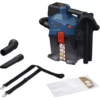 BOSCH GAS 18V-6LS accu-droogzuiger (blauw/zwart, zonder accu)