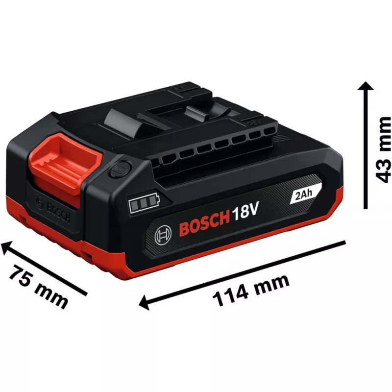 Bosch GBA18V-20 18V 2.0Ah Li-Ion accu met COOLPACK