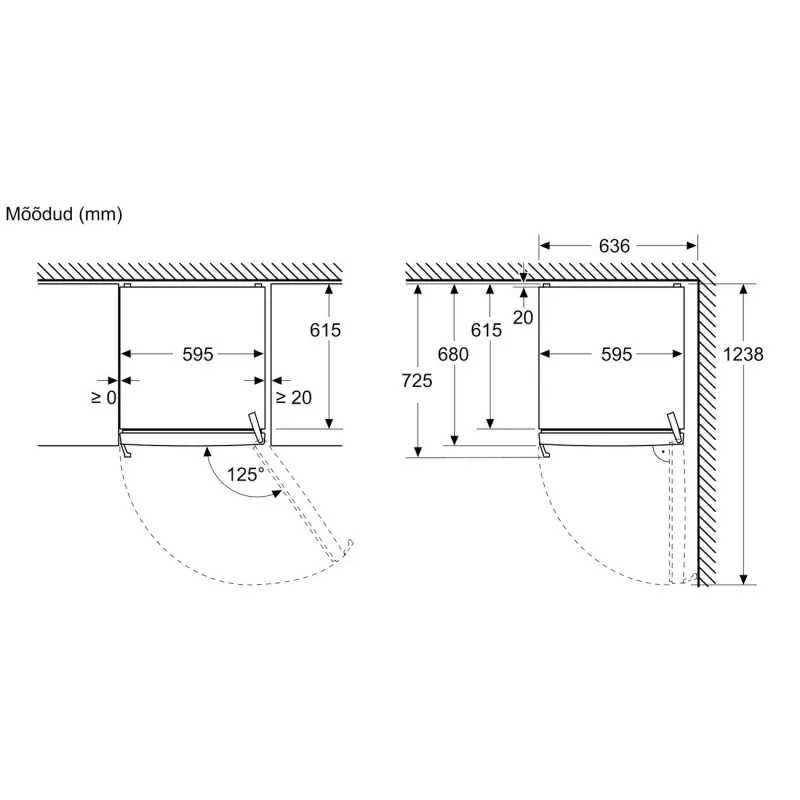 Bosch GSN36VCCG vrijstaande vriezer, NoFrost, 242 L, E energieklasse, inox-look