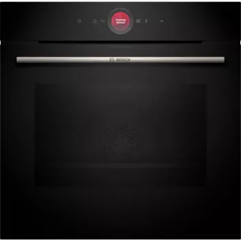 Bosch HBG7341B1 Series 8 inbouw elektrische oven, 71L, pyrolyse zelfreiniging, zwart, 60 cm
