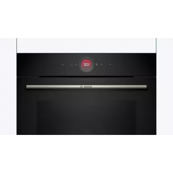 Bosch HBG7341B1 Series 8 inbouw elektrische oven, 71L, pyrolyse zelfreiniging, zwart, 60 cm