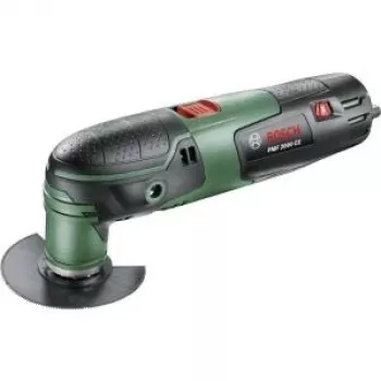 Bosch Home and Garden PMF 2000 CE 0603102003 Multifunctioneel gereedschap met 10-delige accessoireset, 220 W, Starlock, variabel toerental
