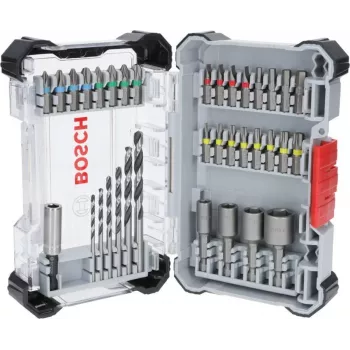 Bosch HSS Extra Hard 35-delige metaalborenset in kunststofkoffer (2607017726)