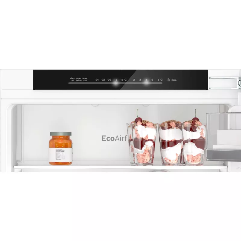 BOSCH KIN86ADD0 inbouw koel-vriescombinatie met VitaFresh en NoFrost, 260 L, energieklasse D, wit