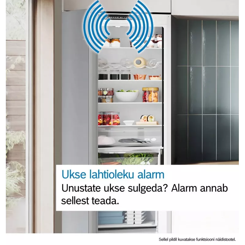 Bosch KIN96ADC0 inbouw-koel-vriescombinatie, 381 L totale netto inhoud, NoFrost, VitaFresh plus, energie-efficiëntieklasse C, wit
