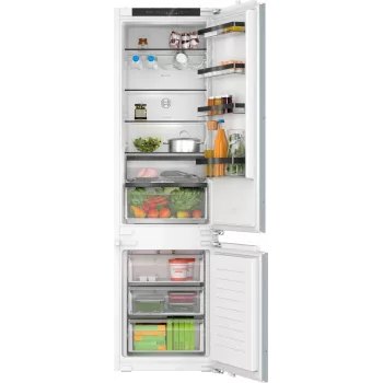 Bosch KIN96SFD0 volledig geïntegreerde koel-vriescombinatie met VitaFresh pro 0°C, NoFrost, 387L, energieklasse D, 35 dB