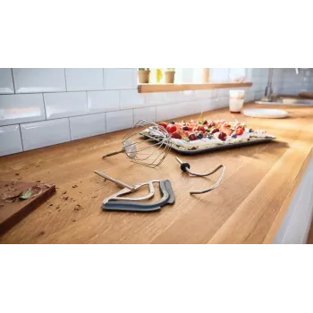 Bosch MUM58359 keukenmachine robijnrood/zilver 1000W 3,9L RVS-kom