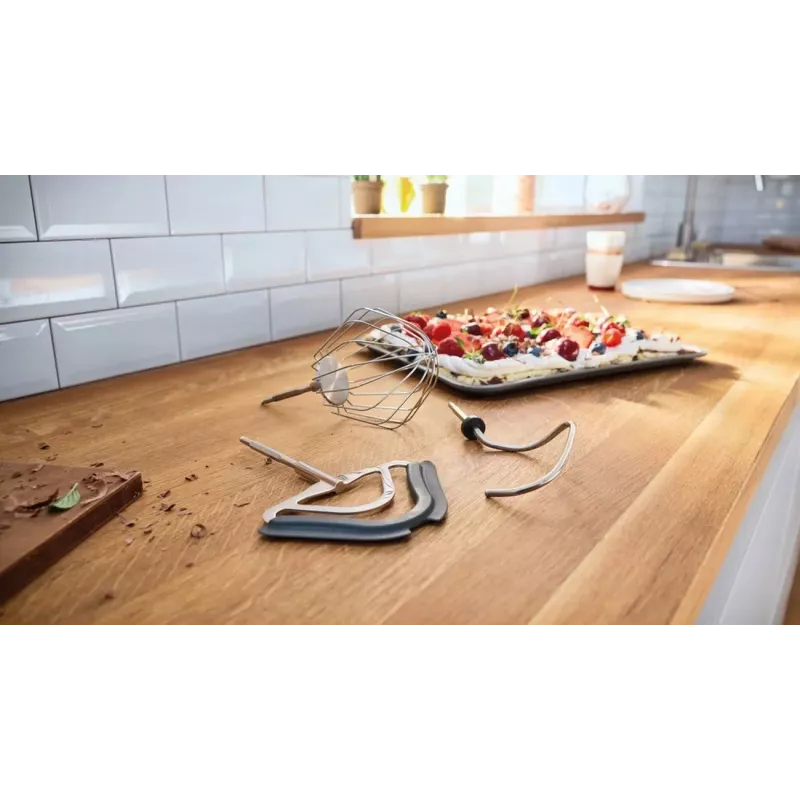 Bosch MUM58359 keukenmachine robijnrood/zilver 1000W 3,9L RVS-kom