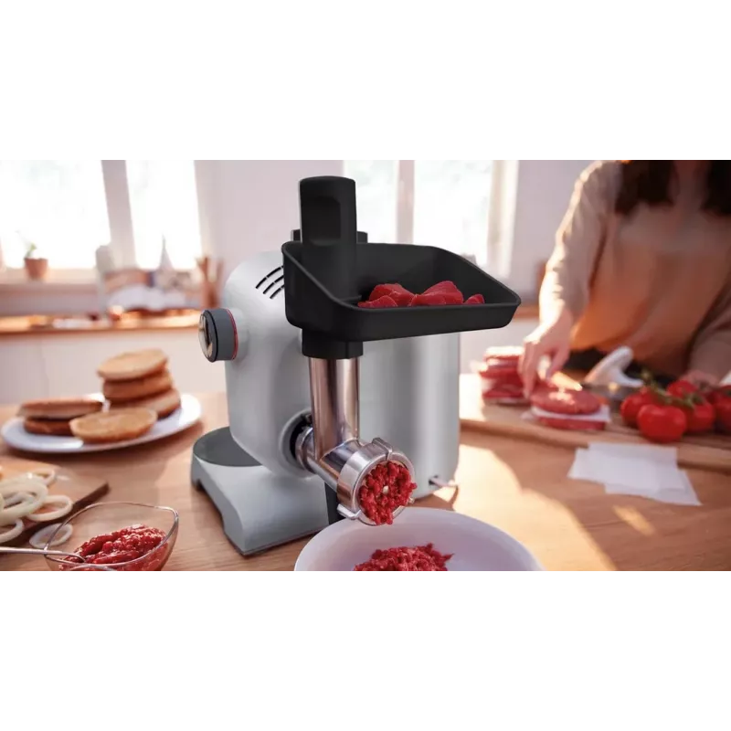 Bosch MUM58359 keukenmachine robijnrood/zilver 1000W 3,9L RVS-kom