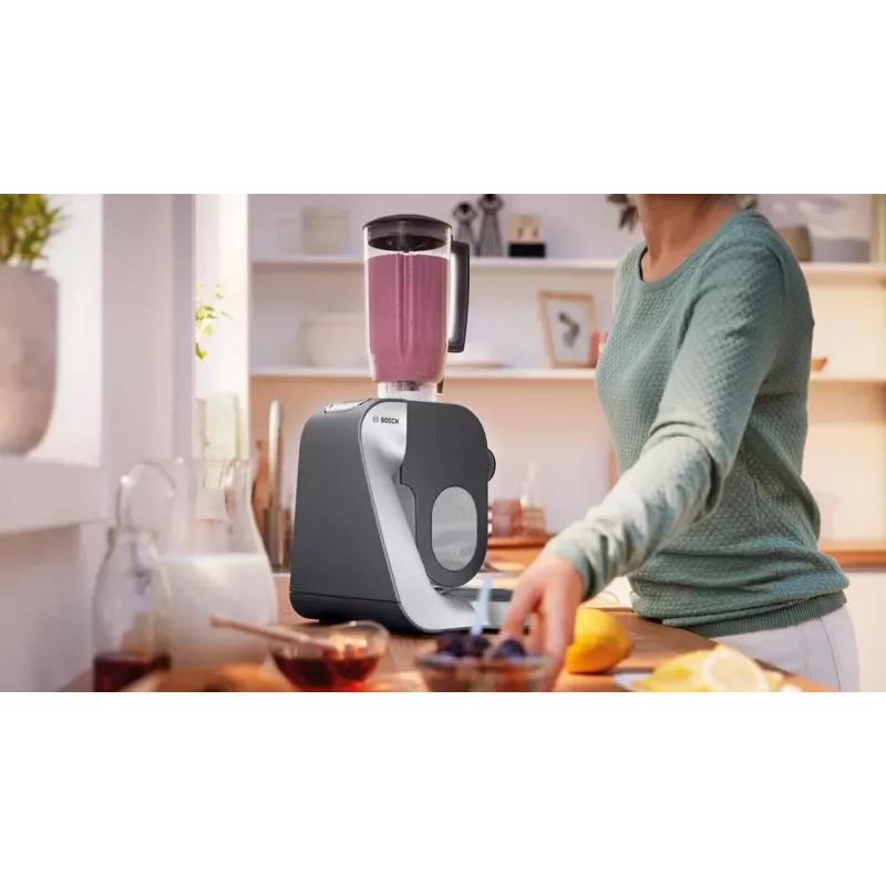 Bosch MUM58359 keukenmachine robijnrood/zilver 1000W 3,9L RVS-kom