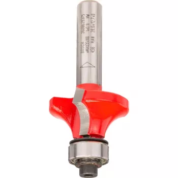 Bosch Power Tools Expert voor Hout Afrondfrees, Radius 7,9 mm, 8 mm Schacht, tweesnijdend, met kogellager