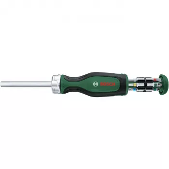 Bosch PowerTools bit-ratelschroevendraaierset, 13-delig, koppel tot 50 Nm, groen/zwart (1600A032V0)