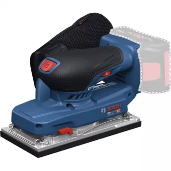BOSCH POWERTOOLS accu-excenterschuurmachine GSS 18V-18 Professional Solo, 18 V (blauw/zwart, zonder accu en oplader, in L-BOXX)