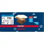 Bosch PowerTools Expert M480 net schuurschijf 125 mm, korrel K80 (50 stuks, voor excentrische schuurmachine)