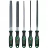 Bosch 5-delige vijlenset, 200 mm, groen/zwart