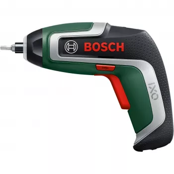 BOSCH Powertools IXO 7 Anniversary Set 3,6V accu-schroevendraaier (groen/zwart, Li-Ion 2.0Ah, bitset, Seed Balls, koffer)