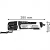 BOSCH POWERTOOLS Multi-Cutter GOP 30-28 Professional (blauw/zwart, L-BOXX, 300 watt, incl. accessoires)