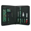 BOSCH Powertools universele handgereedschapsset, 25-delig (groen, met gereedschapstas)