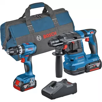 Bosch Professional 18V ProCORE starterset 2x4.0Ah + GAL 18V-40 oplader 0615A50039