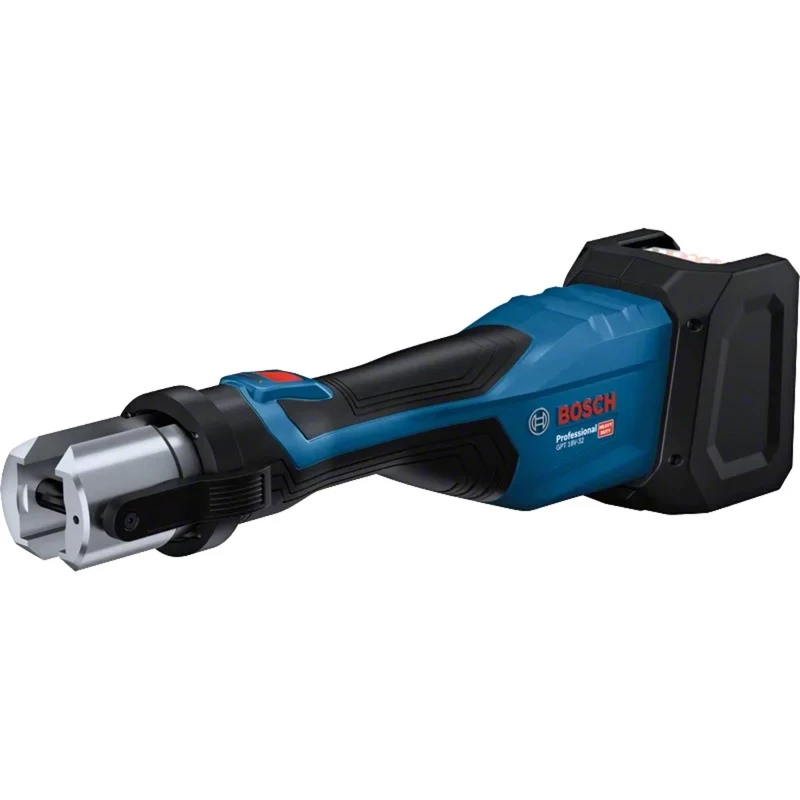 Bosch Professional GPT 18V-32 accu-persgereedschap (Bare Tool, 3 standaard SV-persbekken, L-BOXX)