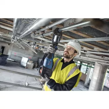 Bosch Professional GPT 18V-32 accu persgereedschap, solo-versie, kit TH, 18V, blauw, zonder accu en oplader, 3 standaard TH-persbekken, in L-BOXX