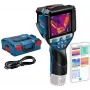 Bosch Professional GTC 600 C warmtebeeldcamera met Click&Go, -20 tot 600°C, 9 Hz, 256x192 IR-resolutie, 3,5 inch display, Wi-Fi, USB-C, IP54 0.601.083.508
