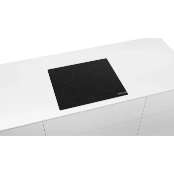 Bosch Serie 2 PUG61RAA5E 60 cm inductiekookplaat met 4 kookzones, TouchControl, PowerBoost, zwart