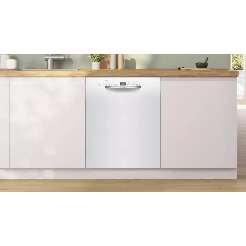 Bosch SMU2HTW08E inbouwvaatwasser, 60 cm, 13 couverts, 5 programma's, energie-efficiëntieklasse C, AquaStop, wit