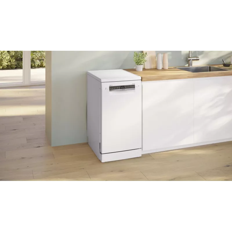 Bosch SPS4HMW13E vrijstaande vaatwasser, 9 couverts, energieklasse C, 45 cm, wit