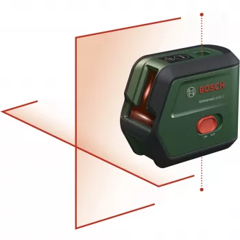 Bosch UniversalLevel 2 UNI set kruislijnlaser met statief en tas 0603663FZ1