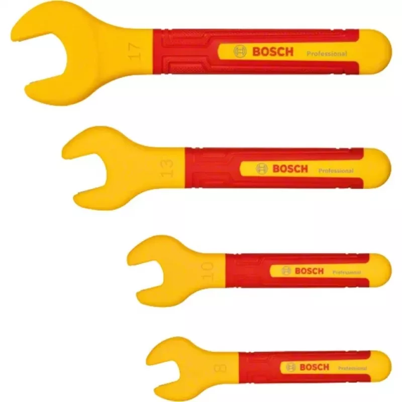 Bosch VDE geïsoleerde steeksleutelset 8/10/13/17mm (1600A02NE8)