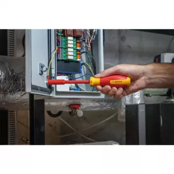 Bosch VDE geïsoleerde schroevendraaierset 1600A02NF3, 7-delig, plat/kruis/Pozidriv, 1000V, IEC 60900