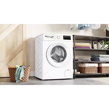 Bosch WAN2408LSN vrijstaande voorlader wasmachine, 8 kg, 1200 t/min, energieklasse C, wit
