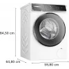 Bosch WGB266A0SN voorlader wasmachine, 10 kg, 1600 t/min, energieklasse A, wit