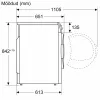 Bosch WQB246DLSN 9 kg frontlader wasmachine met i-DOS en Home Connect