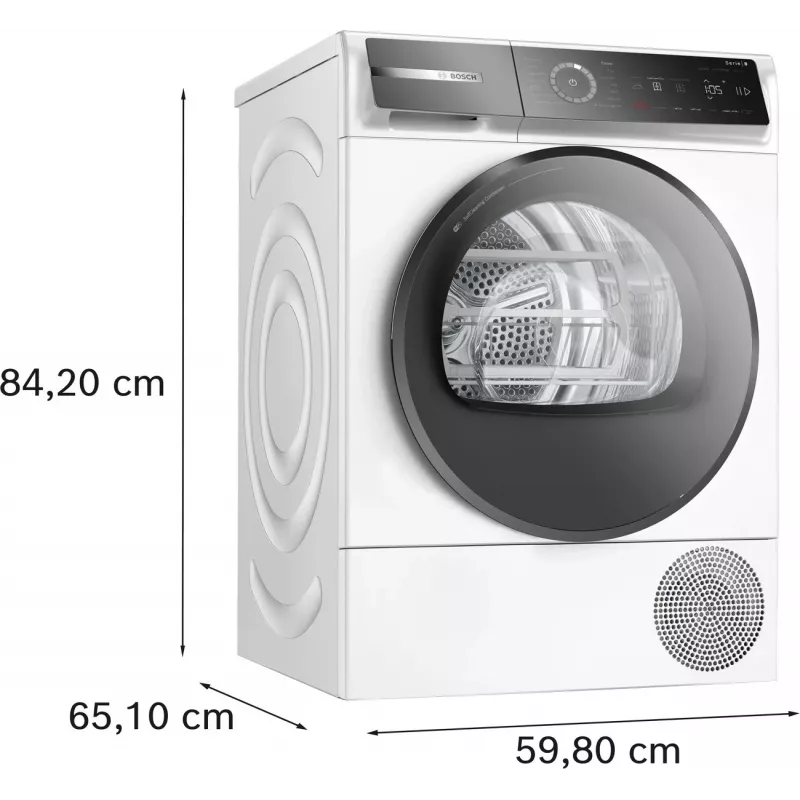 Bosch WQB246DLSN 9 kg frontlader wasmachine met i-DOS en Home Connect