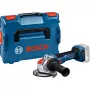 BOSCH X-LOCK accu-haakse slijper GWX 18V-11 S Professional Solo, 18V, 125mm, blauw/zwart, zonder accu